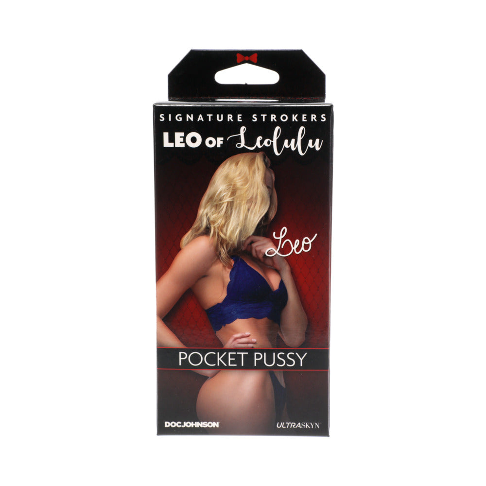 Signature Strokers - Leo of Leolulu - ULTRASKYN Pocket Pussy Vanilla