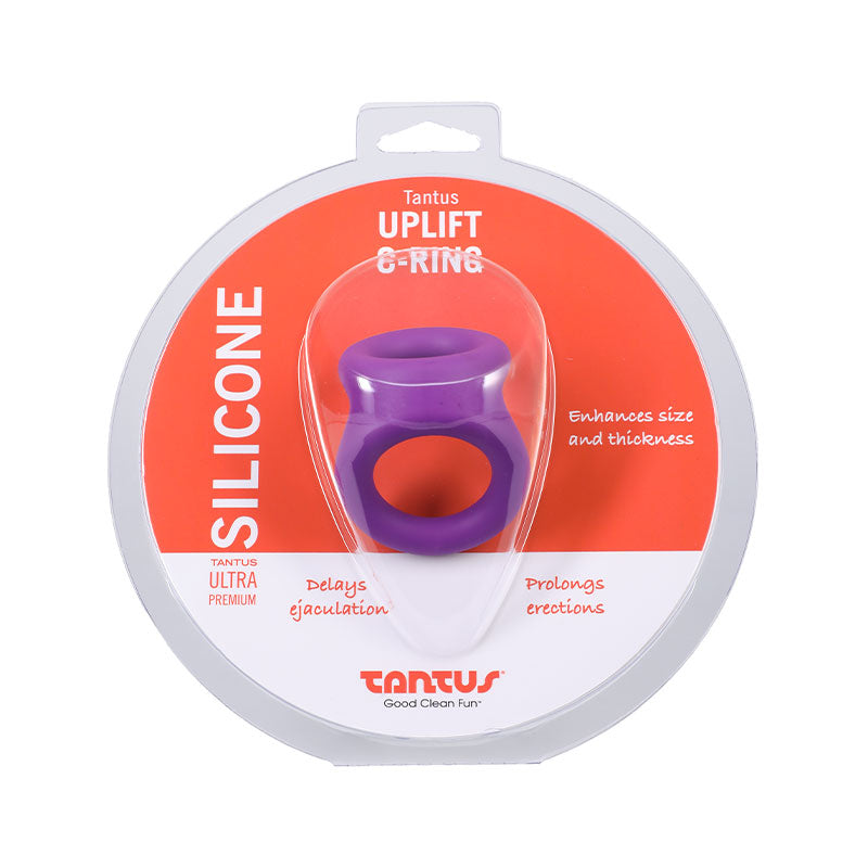 Tantus Uplift C-Ring Cock and Ball Sling Lilac