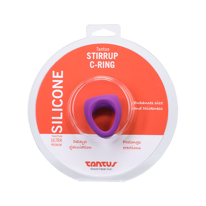 Tantus Stirrup C-Ring Cock and Ball Sling Lilac
