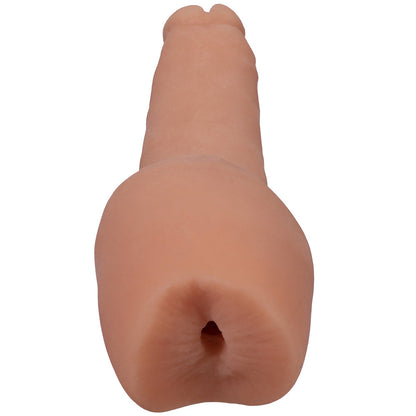 Signature Cocks Transgirls Natalie Mars Dual-Density 4.5 in. Cock with Penetrable Ass Beige