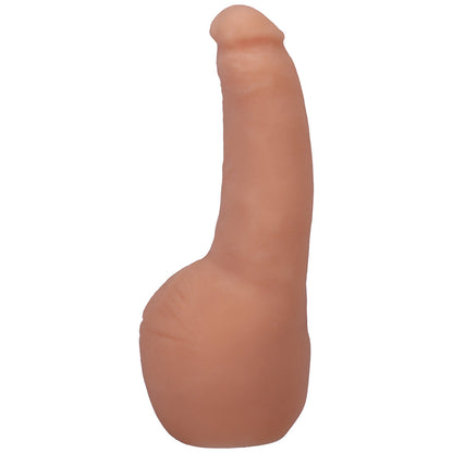 Signature Cocks Transgirls Natalie Mars Dual-Density 4.5 in. Cock with Penetrable Ass Beige