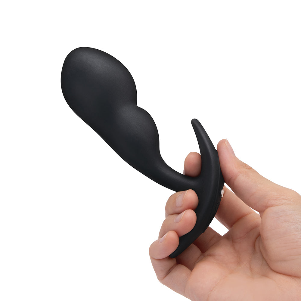 b-Vibe Vibrating P-Spot Snug Plug Large with Rechargeable Remote Control