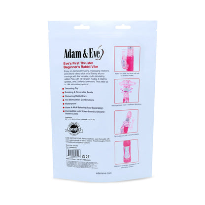 Adam & Eve Eve's First Thruster (Bag Packaging)