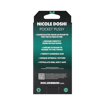 Signature Strokers Nicole Doshi ULTRASKYN Pocket Pussy Vanilla