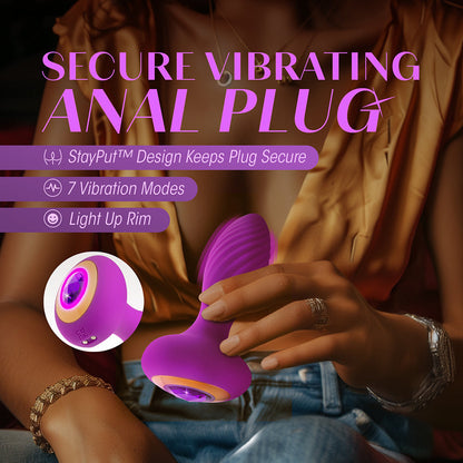 Oh My Gem Charm Plug Amethyst