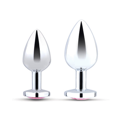 b-Vibe Jewel Metal Training Plug Set