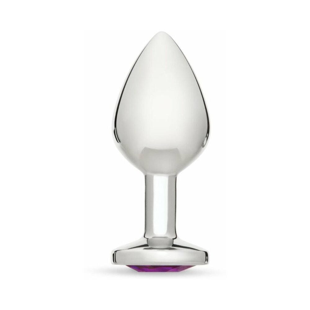 Me You Us Crystal Jewels Metal Plug Purple Medium