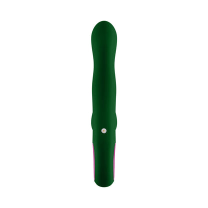 FemmeFunn Pallina Triple Action Thumping Rabbit Vibrator Dark Green