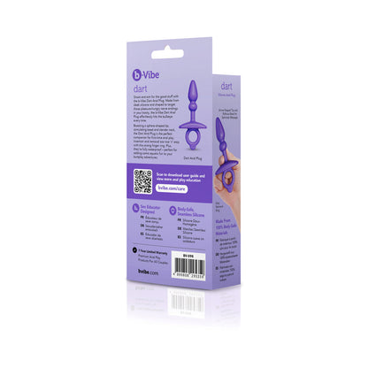 b-Vibe Butties Dart Silicone Anal Plug