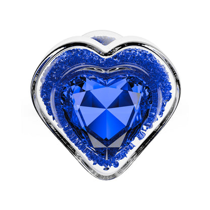 Oh My Gem Prestige Glass Anal Plug Blue