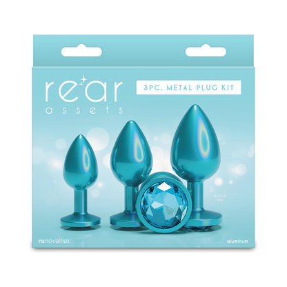 Rear Assets Trainer Plug Kit Iridescent Teal/Teal