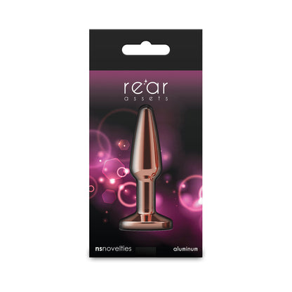 Rear Assets Tapered Plug Rose Gold/Pink Small