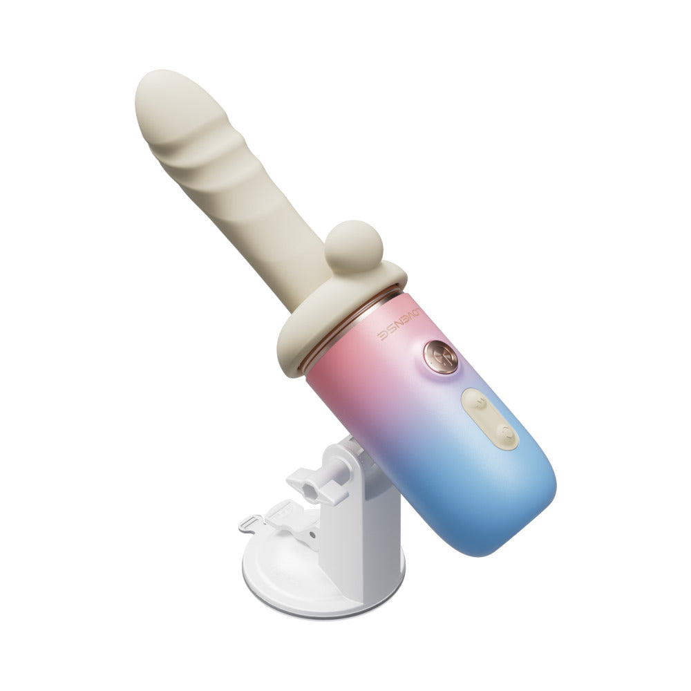 Lovense Spinel App-Controlled Portable Thrusting, Vibrating & Heating Dildo